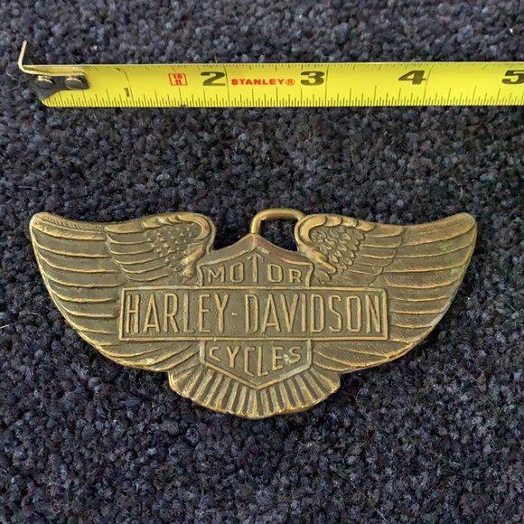 Vintage Harley Davidson belt buckle - Picture 3 of 7